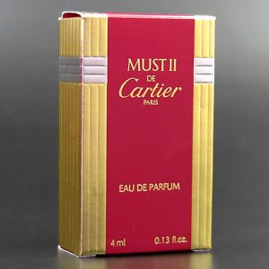 Box für Must II von Cartier 4ml EdP