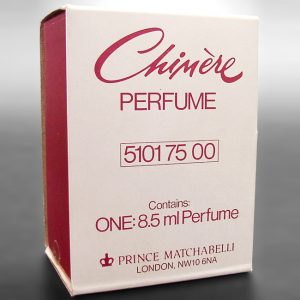 Box für Chimère 8,5ml Parfum von Prince Matchabelli