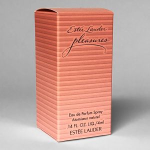 Box für pleasures von Estée Lauder 4ml EdP