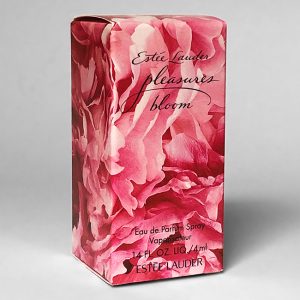 Box für pleasures bloom von Estée Lauder 4ml EdP