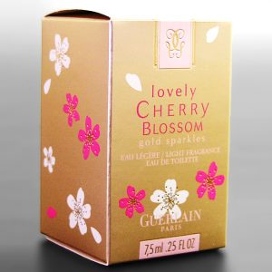 Box für Lovely Cherry Blossom gold sparkles 7,5ml EdT von Guerlain