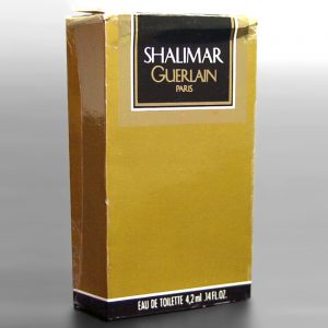 Box für Shalimar (Goutte G9) 4,2ml EdT von Guerlain, 1988