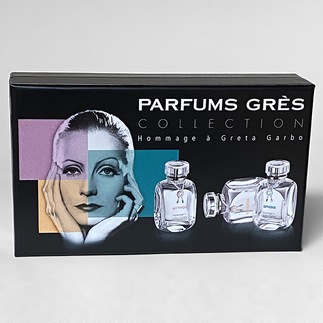 Box für Hommage à Greta Garbo - 3x 5ml EdP von Grès Box für Hommage à Greta Garbo - 3x 5ml EdP von Grès