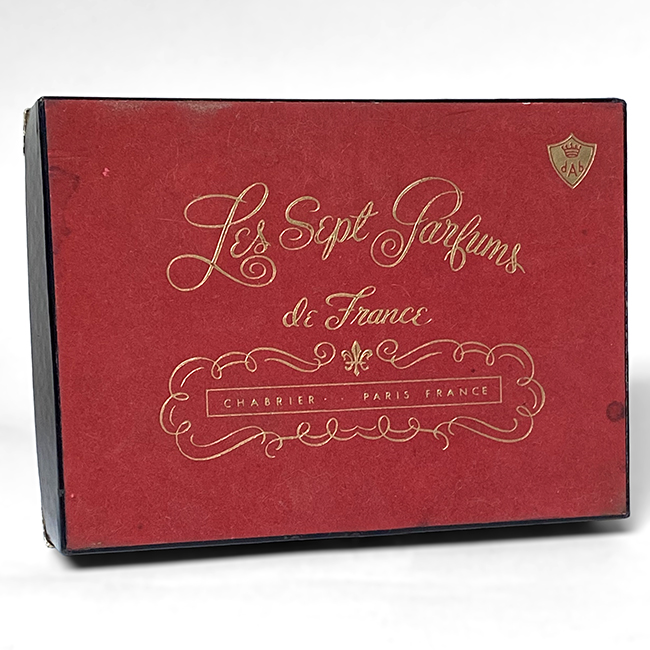 Box für "Les Sept Parfums de France" 7x 4,3ml Parfum von Chabrier
