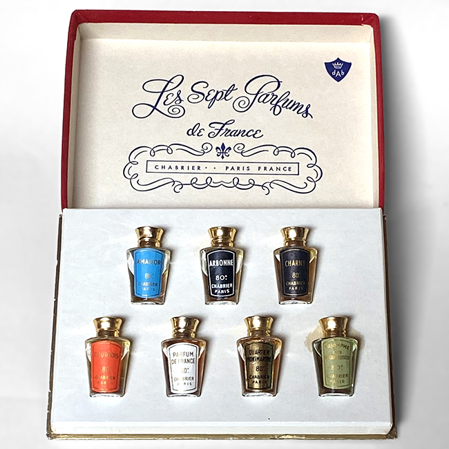 "Les Sept Parfums de France" 7x 4,3ml Parfum von Chabrier