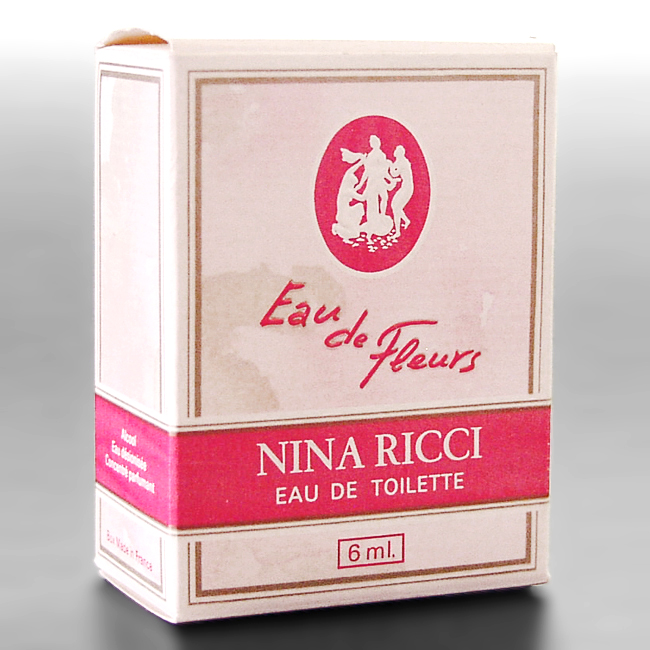 Box für Eau de Fleurs 6ml EdT von Nina Ricci