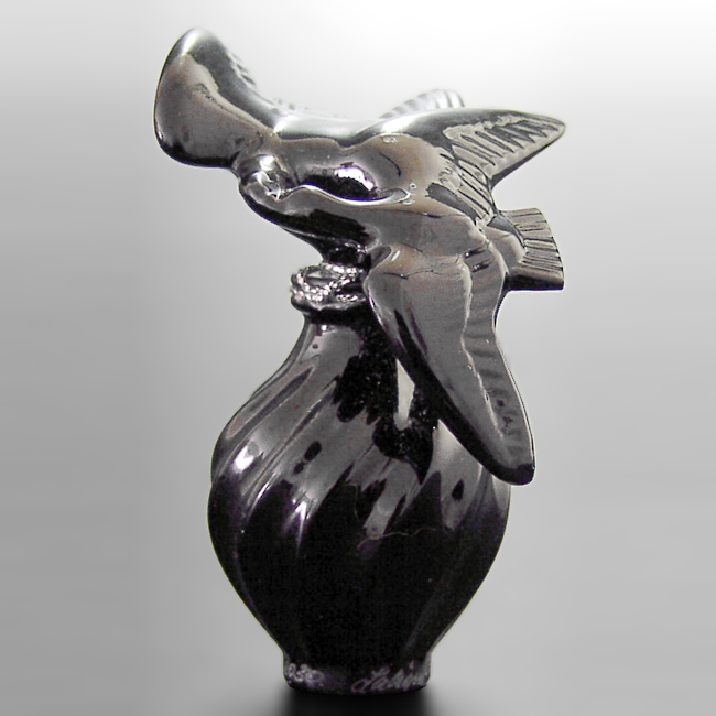 Lalique Flakon L'Air du Temps 7,5ml Parfum von Nina Ricci, limitierte Ausgabe