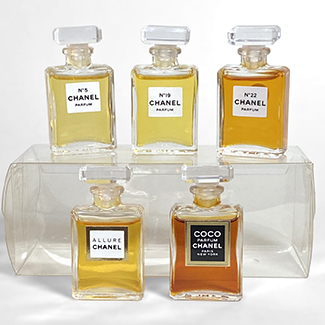 No 5, No 19, No 22, Allure & Coco 5x 3,5ml Parfum von Chanel