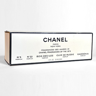 "Chanel Fragrances of the 20's" 5x 3,5ml Parfum "Chanel Fragrances of the 20's" 5x 3,5ml Parfum