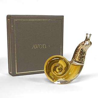 Snail Perfume 1968-69, Unforgettable 7,5ml Parfum von AVON Snail Perfume 1968-69, Unforgettable 7,5ml Parfum von AVON