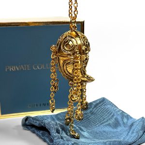 Solid Perfume "Golden Paisley Pendant" mit dem Duft Tuberose Gardenia von Estée Lauder, 2007